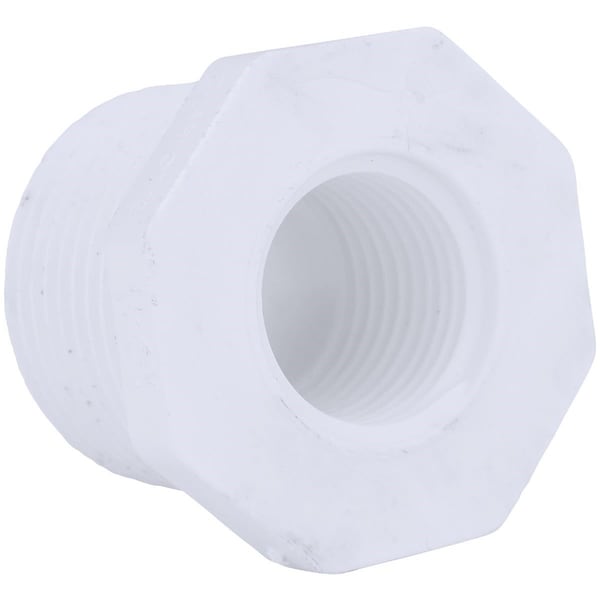 Charlotte Pipe And Foundry 1 In. MPT x 1/2 In. FPT Schedule 40 PVC Bushing PVC 02112 1800HA - main